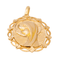 Pendentif Pendentif religieux Vierge Marie en or jaune 18 carats 58 Facettes 2886212CN