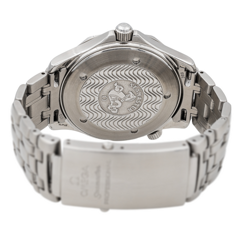 Montre Omega Seamaster Diver - Montre en acier cadran bleu 58 Facettes 3352058RV