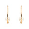 Boucles d'oreilles Boucles d’oreilles en or rose 18 carats avec perles de culture 58 Facettes 3144780CN