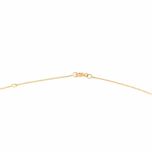 Collier Collier en or rose 18 carats avec perle de culture blanche 58 Facettes 2883061CN