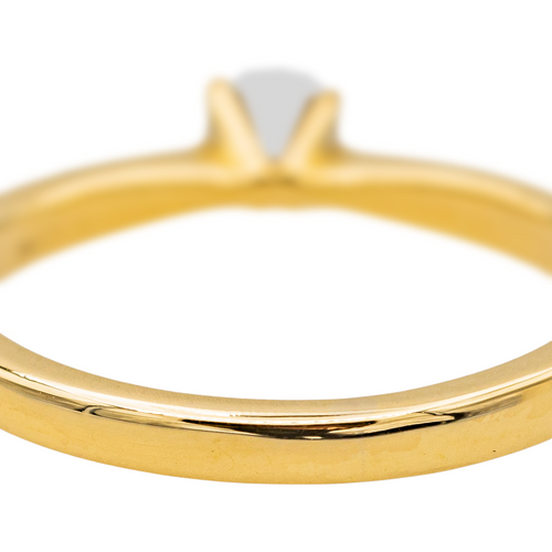 Bague 49 Juliette Paris - Bague solitaire en or jaune 18 carats et diamant 58 Facettes 2638323CN