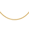 Collier Collier maille jaseron en or jaune 18 carats 58 Facettes 1132933CD
