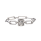 Bague 50 Dinh Van Le Cube - Bague en or blanc avec diamant 58 Facettes 3980696RV