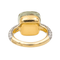 Bague 52 Pomellato Nudo - Bague en or rose avec prasiolite et diamants 58 Facettes 4174060RV