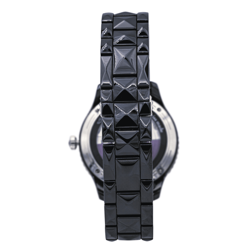 Montre Dior VIII - Montre en céramique noire sertie d’améthystes 58 Facettes 4106498RV