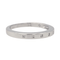 Bague 54 Alliance - Bague en or blanc diamant 58 Facettes 4098646RV