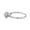 Bague 54 Mauboussin Sacré Désir - Bague solitaire en or blanc et diamants 58 Facettes 4098667RV