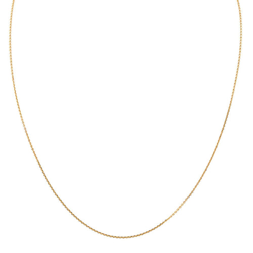 Collier Collier - Chaîne maille forçat en or rose 18 carats 58 Facettes 2717305CN