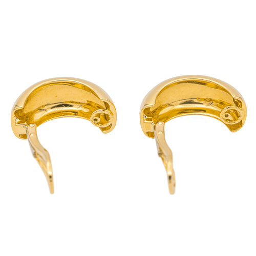 Boucles d'oreilles Mauboussin - Boucles d’oreilles demi-créoles clip en or jaune 18 carats 58 Facettes 4061785CN