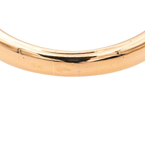 Bague 56 Bague en or rose 18 carats et platine sertie de diamants 58 Facettes 4049092CN