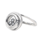 Bague 55 Chopard Happy Emotion - Bague en or blanc avec diamants 58 Facettes 4152529RV