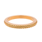 Bague 53 Fred Force 10 - Bague demi-alliance en or rose et diamants 58 Facettes 4167001RV