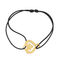 Bracelet O.J. Perrin Légendes - Bracelet cordon cœur en or jaune 18 carats 58 Facettes 4263951RV