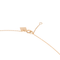 Collier Ginette NY - Collier "20" en or rose 18 carats 58 Facettes 2595548CN