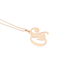 Collier Ginette NY - Collier "20" en or rose 18 carats 58 Facettes 2595548CN