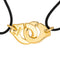 Bracelet Dinh Van Menottes - Bracelet cordon R10 en or jaune 58 Facettes 4242470CN