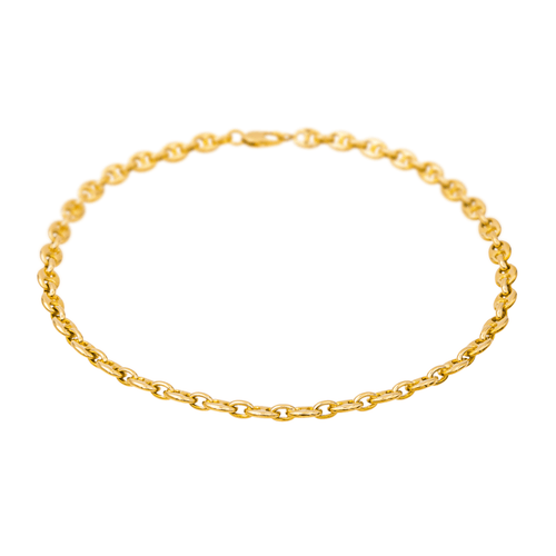 Collier Fred - Collier maille grain de café en or jaune 18 carats 58 Facettes 4250266CN