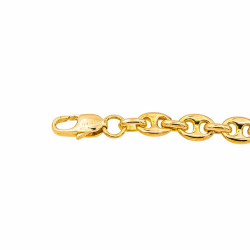 Collier Fred - Collier maille grain de café en or jaune 18 carats 58 Facettes 4250266CN