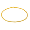 Collier Collier chaîne maille palmier en or jaune 18 carats 58 Facettes 4403430CN