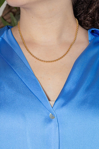 Collier Chopard - Collier maille jaseron en or jaune 18 carats 58 Facettes 4445921CN
