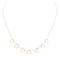 Collier Ginette NY - Collier Tiny Seven Circles en or rose 18 carats 58 Facettes 2646753CN