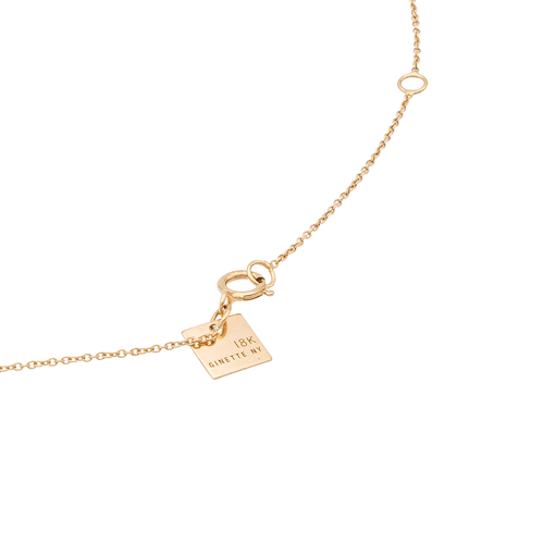 Collier Ginette NY - Collier Tiny Seven Circles en or rose 18 carats 58 Facettes 2646753CN