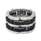 Bague 52 Chanel Ultra - Bague grand modèle en or blanc 18 carats et céramique 58 Facettes 4416095RV