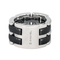 Bague 52 Chanel Ultra - Bague grand modèle en or blanc 18 carats et céramique 58 Facettes 4416095RV