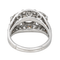 Bague 54 Art déco - Bague en platine, or blanc et diamants 58 Facettes 4387238CN