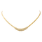 Collier Collier en or jaune 18 carats serti de diamants 58 Facettes 4196954CN