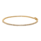 Bracelet Bracelet ligne en or jaune 18 carats et diamants taille brillant 58 Facettes 3664472RV