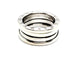 Bague 48 Bulgari B.Zero1 - Bague 2 rangs en or blanc 18 carats 58 Facettes 1512617CN