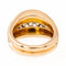 Bague 54 Bague pont en or rose 18 carats et diamants 58 Facettes 1819139CN