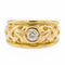 Bague 53 Bague solitaire en or jaune 18 carats avec diamant 58 Facettes 1835757CN