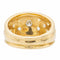 Bague 53 Bague solitaire en or jaune 18 carats avec diamant 58 Facettes 1835757CN