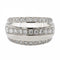 Bague 57 Chopard La Strada - Bague bandeau en or blanc et diamants 58 Facettes 2549311CN