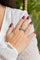 Bague 57 Chopard La Strada - Bague bandeau en or blanc et diamants 58 Facettes 2549311CN