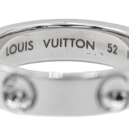 Bague 52 Louis Vuitton Empreinte - Bague alliance en or blanc 18 carats 58 Facettes 2699516CN