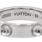 Bague 52 Louis Vuitton Empreinte - Bague alliance en or blanc 18 carats 58 Facettes 2699516CN