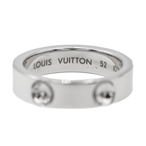 Bague 52 Louis Vuitton Empreinte - Bague alliance en or blanc 18 carats 58 Facettes 2699516CN