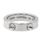 Bague 52 Louis Vuitton Empreinte - Bague alliance en or blanc 18 carats 58 Facettes 2699516CN