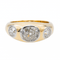 Bague 53 Bague jonc en or jaune 18 carats et diamants 58 Facettes 2830636CN