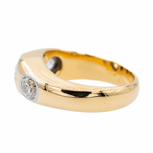 Bague 53 Bague jonc en or jaune 18 carats et diamants 58 Facettes 2830636CN