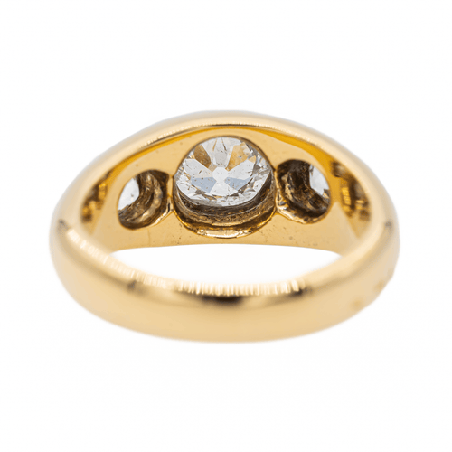 Bague 53 Bague jonc en or jaune 18 carats et diamants 58 Facettes 2830636CN