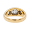 Bague 53 Bague jonc en or jaune 18 carats et diamants 58 Facettes 2830636CN