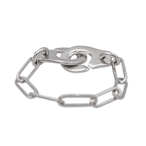 Bague 49 Dinh Van Menottes - Bague en or blanc 18 carats 58 Facettes 3288949CN
