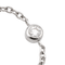 Bague 54 Bague chaînette en or blanc 18 carats avec diamant 58 Facettes 578663RV