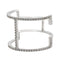 Bague 53 Bague graphique en or blanc 18 carats et diamants 58 Facettes 578790RV
