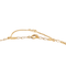 Collier Collier - Maille figaro en or jaune 18 carats et diamant 58 Facettes 2432046CN