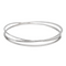 Bracelet Bracelet jonc en or blanc 18 carats et diamants 58 Facettes 2584570CN